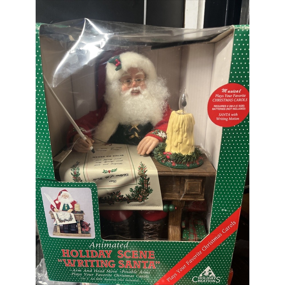 Holidays Creations Holiday Scene Writing Santa Plays Christmas Carols NOB